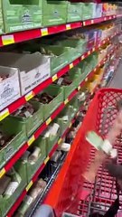 Having some lunch while running errands