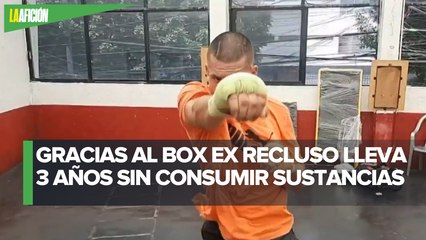 Ex reclusos se reforman gracias al box