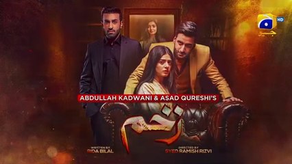 Zakham Episode 17 - [Eng Sub] - Aagha Ali - Sehar Khan - 25th June 2022 -