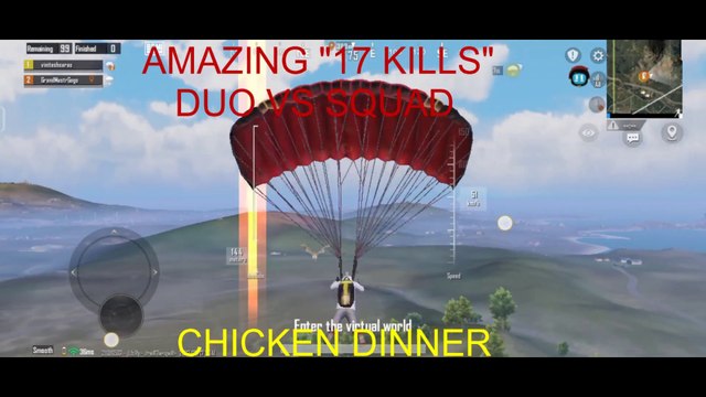 PUBG MOBILE | AMAZING 17 KILLS DUO VS SQUAD SITUATION CHICKEN DINNER
