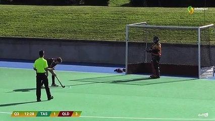 Smithton's William Dixon saves penalty