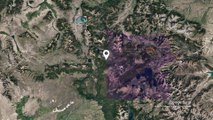 Satellite Map Video for Moose Creek Inn, Hotel for Sale Near West Entrance of Yellowstone Nat'l Park