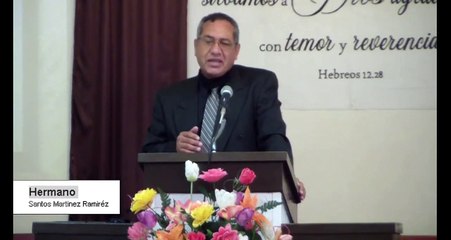 Su deidad... Hermano Santos Martínez.