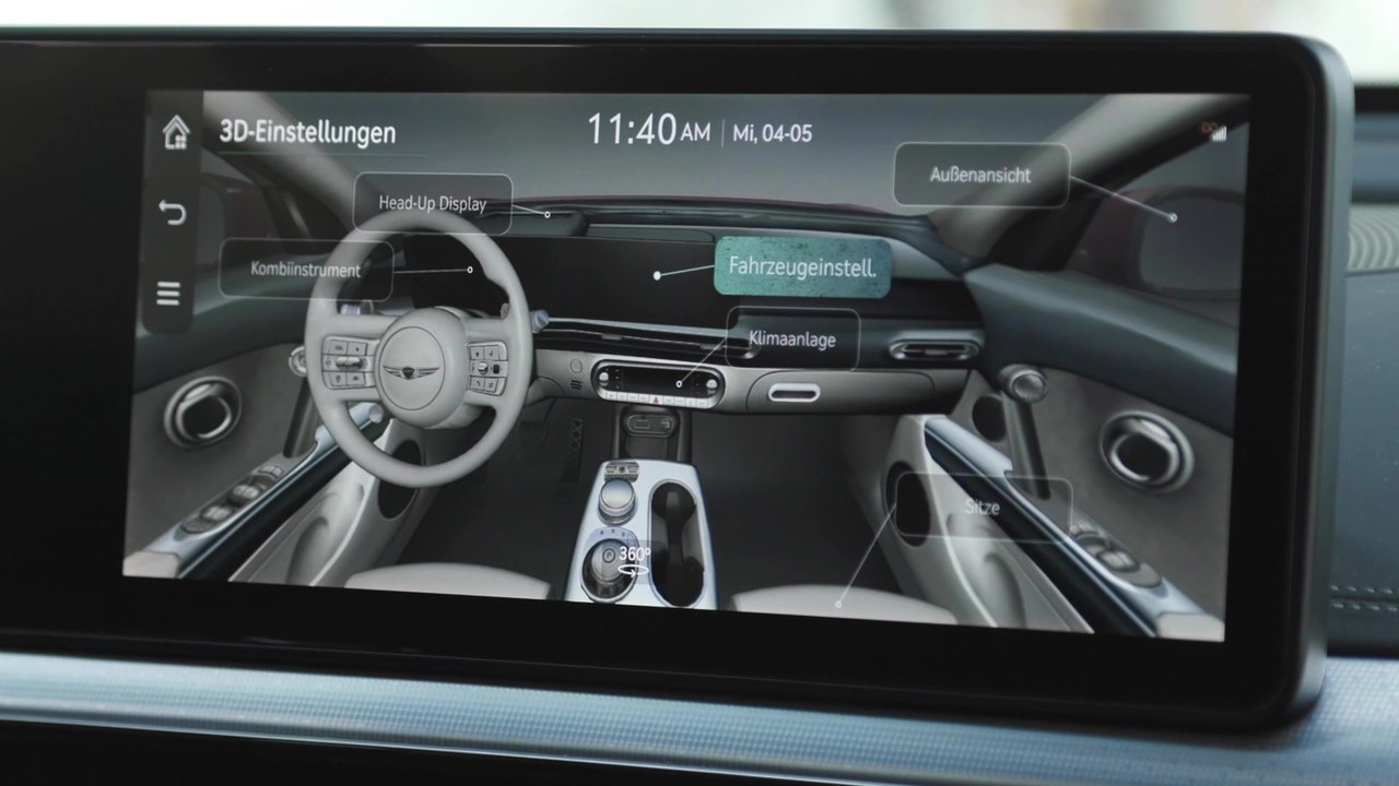 Genesis GV60 Screens