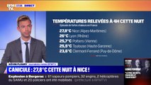 Jusqu'à 27,8°C à 4h du matin... Les températures sont restées très élevées la nuit dernière