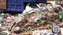Recolectores tiran basura en Palacio Municipal de Oaxaca