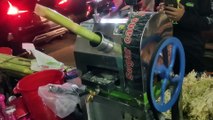 Automatic MINI Sugarcane Juice Extractor Machine First Time in Dhaka | Wow Food