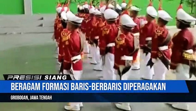Aksi Polisi Cilik Polres Grobogan di Gedung Serbaguna Balai Jagong, Kudus