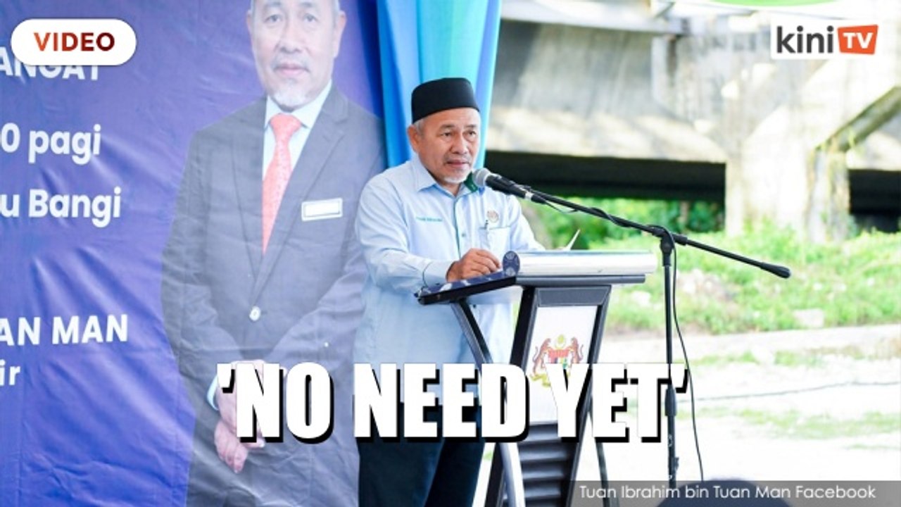 Tuan Ibrahim: There's no need to declare climate emergency yet