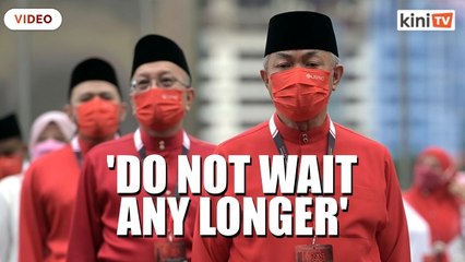 Zahid lists reasons on why GE15 should be held as soon as possible