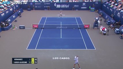 Los Cabos - Felix Auger-Aliassime se qualifie pour les quarts