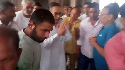 श्रीबांके बिहारीजी की शरण में पहुंचे कैबिनेट मंत्री विश्वेंद्र सिंह