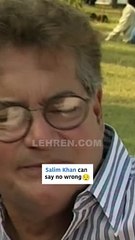 Salim Khan’s interview during the shooting of film Pyar Kiya Toh Darna Kya (1998)