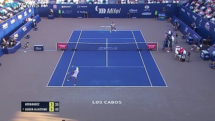 Los Cabos - Felix Auger-Aliassime se qualifie pour les quarts