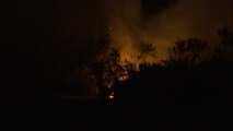 Diez focos simultáneos provocaron el incendio de Verín, en Ourense