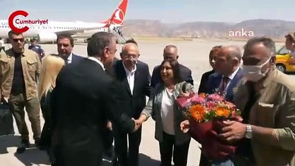 KILIÇDAROĞLU, ŞIRNAK'TA “HAK, HUKUK, ADALET” SLOGANLARI İLE KARŞILANDI