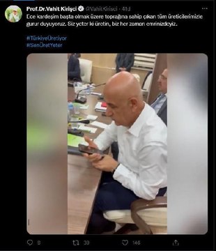 Kars haber! Bakan Kirişci, ABD'den dönüp susuz tarım yapan Ece Aynur Onur ile görüştü