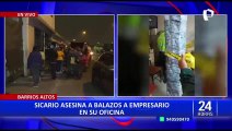 Sicariato en Barrios Altos: Asesinan a empresario dentro de su oficina