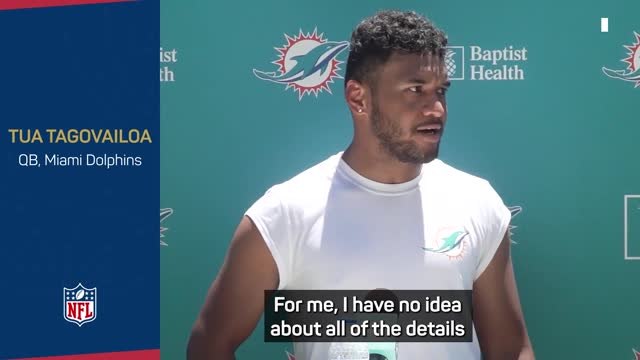 Dolphins QB Tagovailoa insists team are 'all in with me' after tampering scandal