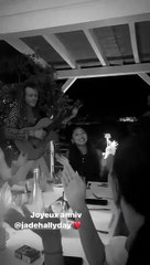 Anniversaire de Jade Hallyday