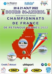 CHPT DE FRANCE TRIP JEUNES - BOURG ST ANDEOL 2022