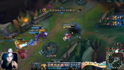 Pandarina haciendo directos hace 5 años