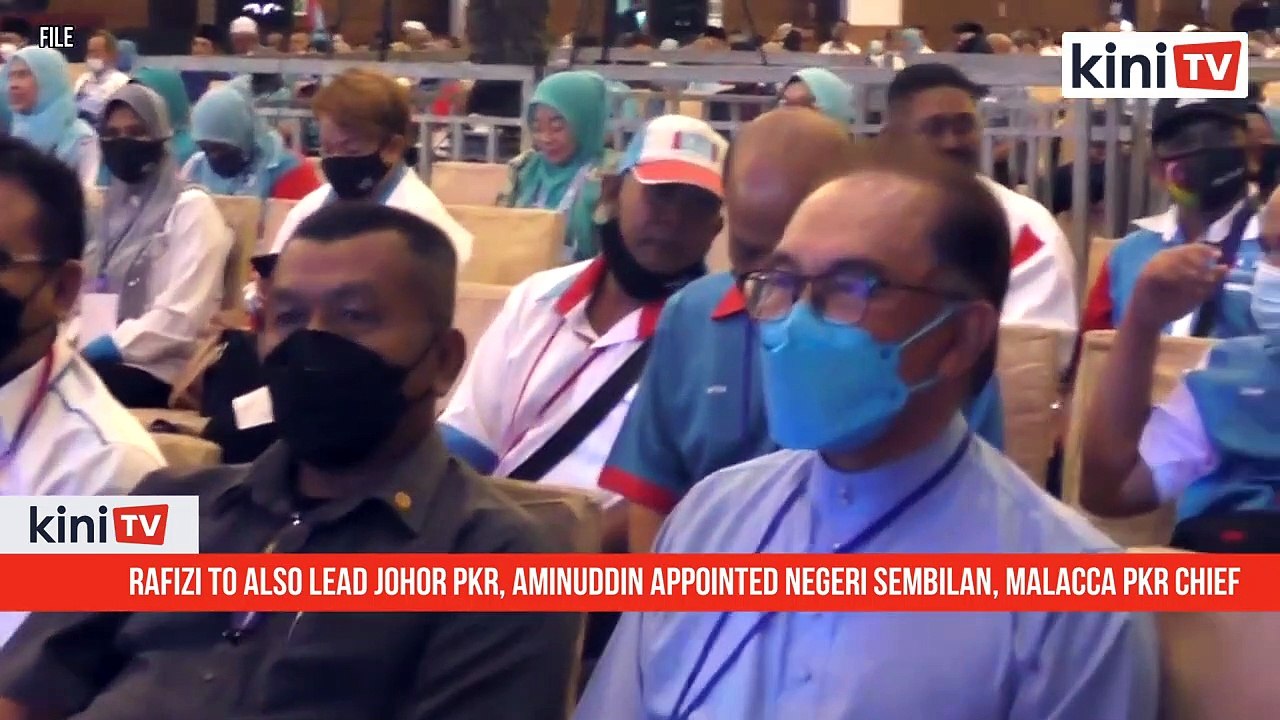 Rafizi to also lead Johor PKR, Aminuddin to lead Negeri Sembilan, Malacca PKR