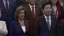 Nancy Pelosi visita Corea del Sur tras su polémico paso por Taiwan