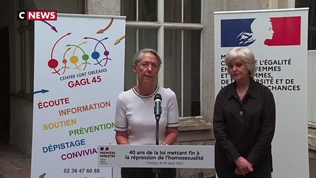 Lutte contre l'homophobie: Un ambassadeur aux droits LGBT+ sera nommé avant la fin de l'année , annonce la Première ministre Elisabeth Borne - VIDEO