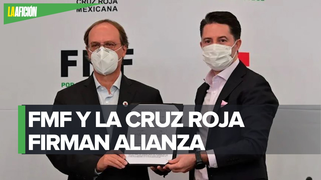 Árbitros tomarán cursos de primeros auxilios tras convenio de FMF con la Cruz Roja