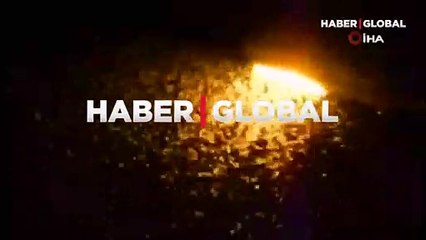 Gece saatlerinde kaydedildi! Dans eder gibi böyle uçtular