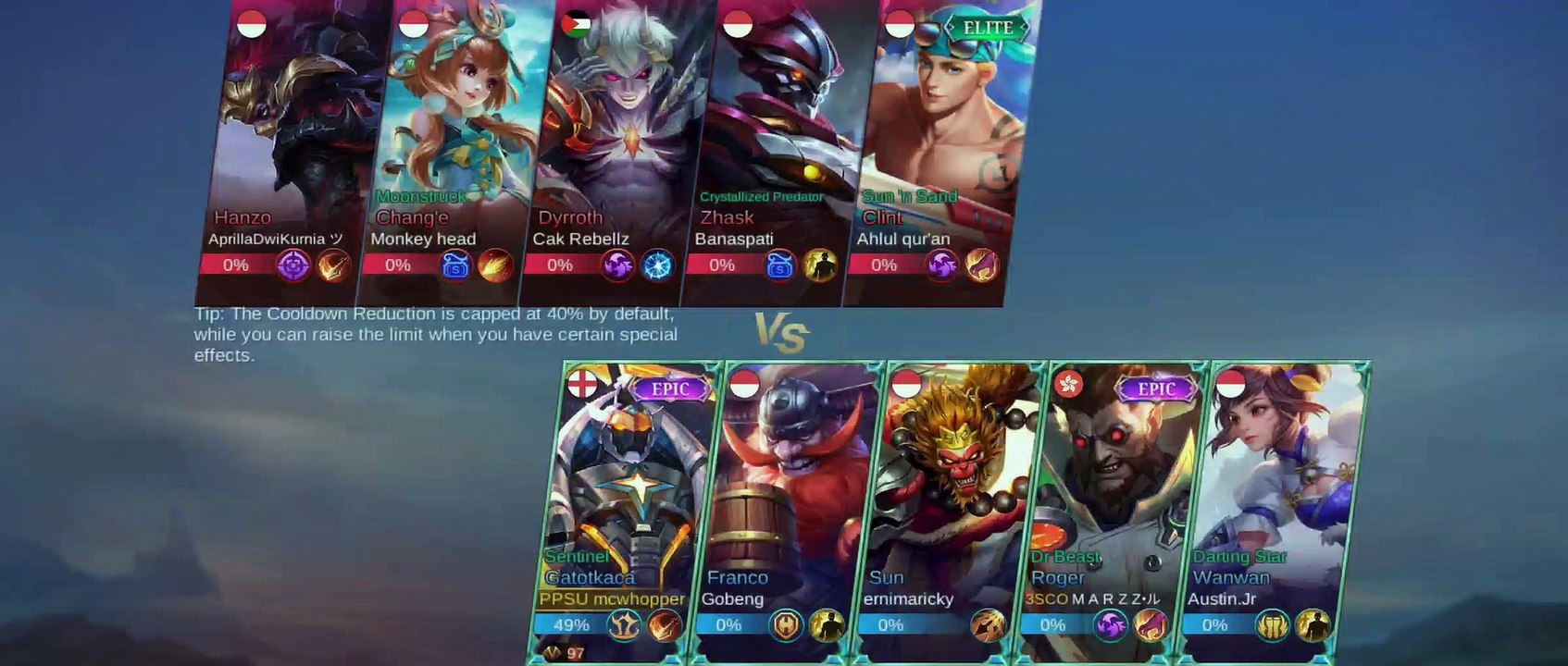 Mobile legend - otot kawat tulang besi