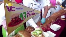 Record Set On World’s Largest Mexican Sandwich