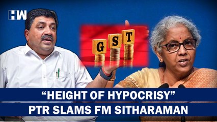 "Height of Hypocrisy": TN Finance Minister Hits Back at Nirmala Sitharaman| GST |