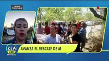 Avanza el rescate de mineros atrapados en un pozo en Coahuila