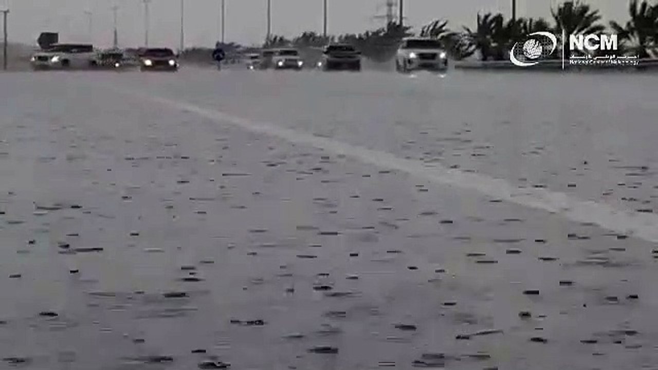 Rains in Al Ain