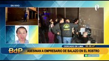 Cercado de Lima: sicarios irrumpen en oficina de empresario y lo asesinan de siete disparos