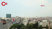 Antalya'da nem oranı yüzde 85'e yükselince nem bulutlarıyla kaplandı