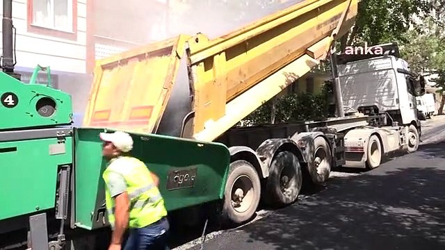 Esenyurt Belediyesi Pınar Mahallesi'nde Asfalt Serimi Yaptı