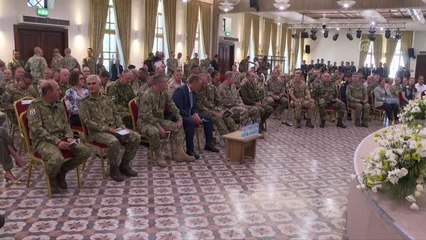 NATO Müttefik Kara Komutanlığında devir teslim töreni