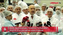 Bakan Karaismailoğlu: Hedefimiz Türksat 6A'yı 2023'ün 2'nci çeyreğinde uzaya fırlatmak