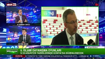 56 ülkeden yaklaşık 3 bin sporcu katılım sağlayacak