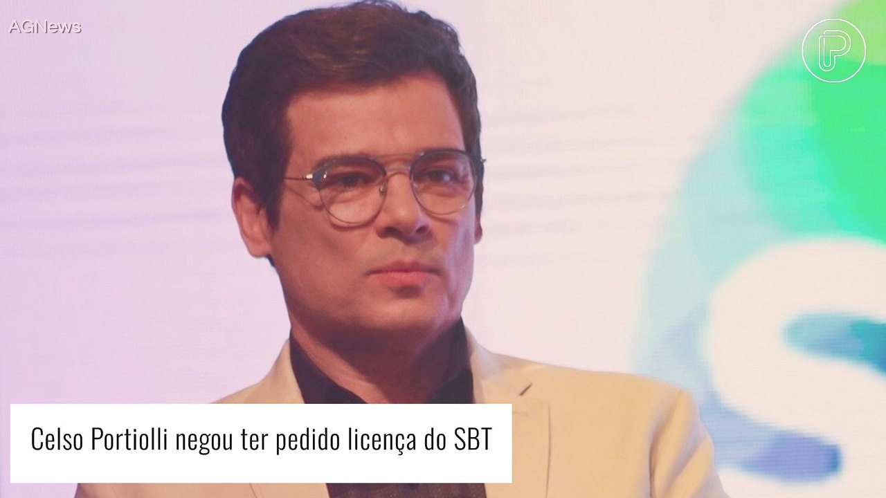 Celso Portiolli vai deixar o SBT? Apresentador reage a rumores e esclarece fala sobre ano sabático