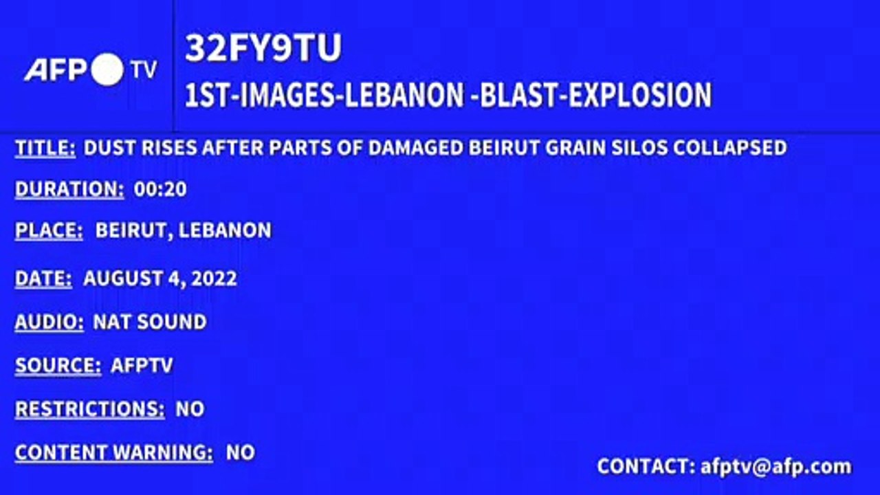Beirut  Blast Anniv