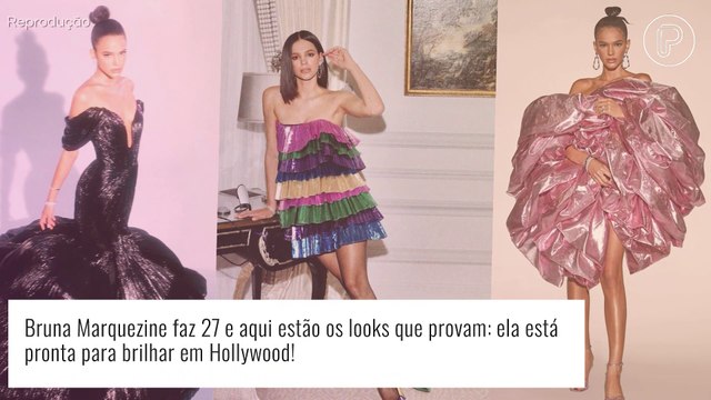 Bruna Marquezine faz 27 e aqui estão os looks que provam: ela está pronta para brilhar em Hollywood!