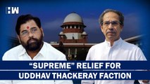 Supreme Court Asks ECI To Not Take Action On Eknath Shinde's Plea| Uddhav Thackeray| BJP ShivSena