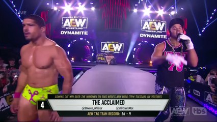 The Acclaimed Badass Entrance: AEW Dynamite, Aug. 3, 2022