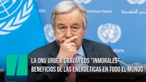 La ONU urge a gravar los 