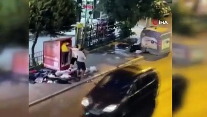 Giyim kutusunu yağmalayan 5 kişi yakalandı