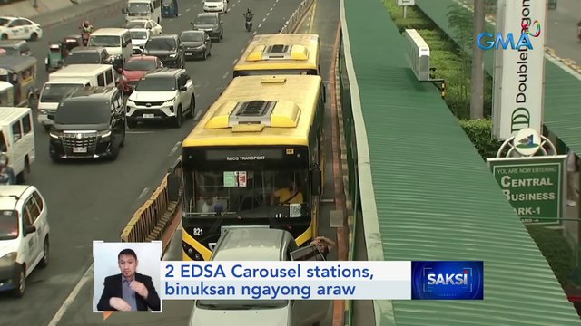 Extended hanggang December 31, 2022 ang libreng sakay sa EDSA Carousel - DOTr | Saksi